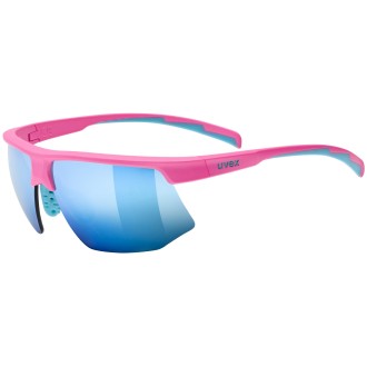 Prillid Uvex aerios s pink matt / mirror blue Prillid Uvex aerios s pink matt / mirror blue