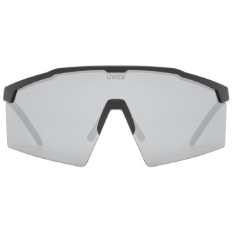 Prillid Uvex flowline black matt / mirror silver Prillid Uvex flowline black matt / mirror silver