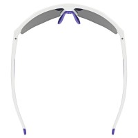 Prillid Uvex axos set white matt / mirror purple Prillid Uvex axos set white matt / mirror purple