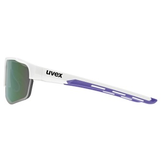 Prillid Uvex axos set white matt / mirror purple Prillid Uvex axos set white matt / mirror purple