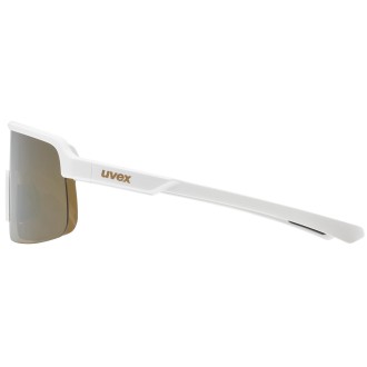 Prillid Uvex dyrt white matt / mirror gold Prillid Uvex dyrt white matt / mirror gold