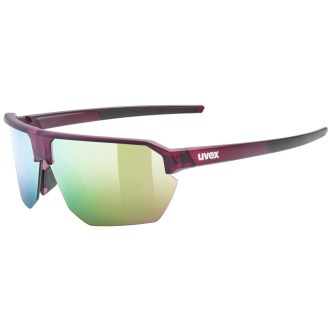 Prillid Uvex vectiv set cranberry trans. matt / mirror rose Prillid Uvex vectiv set cranberry trans. matt / mirror rose