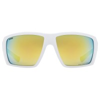 Prillid Uvex mtn venture CV white matt / mirror gold Prillid Uvex mtn venture CV white matt / mirror gold