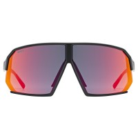Prillid Uvex sportstyle 237 black matt / mirror red Prillid Uvex sportstyle 237 black matt / mirror red