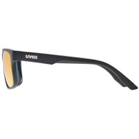 Prillid Uvex poise black matt / mirror red Prillid Uvex poise black matt / mirror red