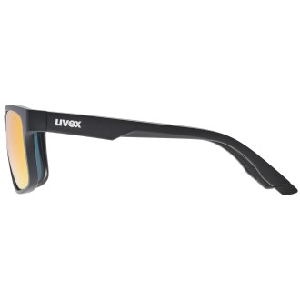 Prillid Uvex poise black matt / mirror red Prillid Uvex poise black matt / mirror red