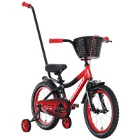 Jalgratas Tabou Rocket Alu 16 black-red