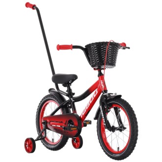 Jalgratas Tabou Rocket Alu 16 black-red Jalgratas Tabou Rocket Alu 16 black-red