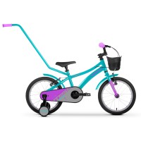Jalgratas Tabou Miss Lite 16 turquoise-purple