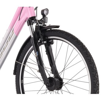 Jalgratas Tabou Kinetic 2 JR W grey-pink-XS / 15 Jalgratas Tabou Kinetic 2 JR W grey-pink-XS / 15