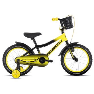 Jalgratas Tabou Rocket 20 must-kollane (Tüüp: GENT, Aasta: 2026, Raam_Materjal: HI-TEN TERAS, Ees_Löök: EI, Tagumine_Löök: EI, Ketas_Pidur: EI)