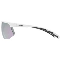 Prillid Uvex aerios s white matt / mirror rose Prillid Uvex aerios s white matt / mirror rose