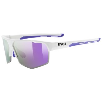Prillid Uvex axos set white matt / mirror purple Prillid Uvex axos set white matt / mirror purple