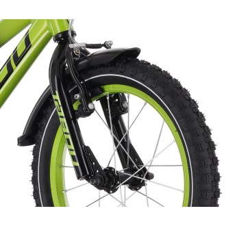 Jalgratas Tabou Rocket 16 must-roheline (Tüüp: GENT, Aasta: 2026, Raam_Materjal: HI-TEN TERAS, Ees_Löök: EI, Tagumine_Löök: EI, Ketas_Pidur: EI)