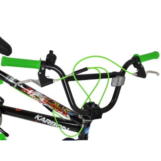 Jalgratas Karbon BMX 20 black-green Jalgratas Karbon BMX 20 black-green