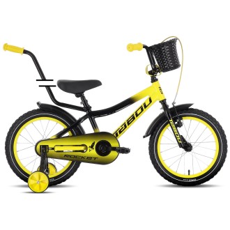Jalgratas Tabou Rocket Alu 14 black-yellow Jalgratas Tabou Rocket Alu 14 black-yellow