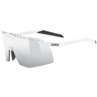Prillid Uvex pace stage white matt / mirror silver Prillid Uvex pace stage white matt / mirror silver