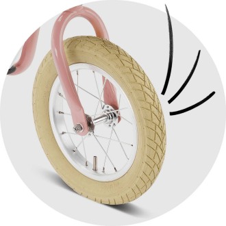 Jooksuratas PUKY LR XL Br Classic retro-rose Jooksuratas PUKY LR XL Br Classic retro-rose