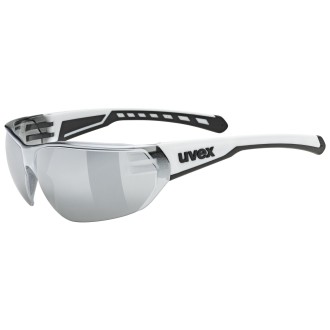 Prillid Uvex equate white matt / mirror silver Prillid Uvex equate white matt / mirror silver