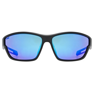 Prillid Uvex sportstyle 806 black matt / mirror blue Prillid Uvex sportstyle 806 black matt / mirror blue