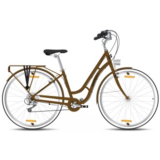 Jalgratas Tabou Retro brown-black-M / 19 Jalgratas Tabou Retro brown-black-M / 19