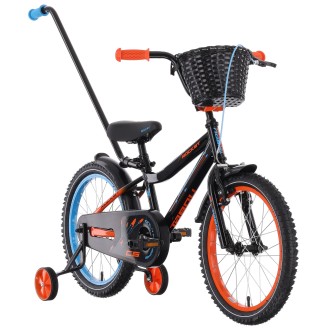 Jalgratas Tabou Rocket CS 12 must-oranž (Tüüp: GENT, Aasta: 2026, Raam_Materjal: HI-TEN TERAS, Ees_Löök: EI, Tagumine_Löök: EI, Ketas_Pidur: EI)
