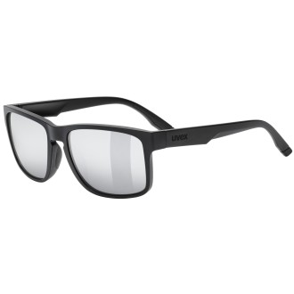 Prillid Uvex poise black matt / mirror silver Prillid Uvex poise black matt / mirror silver