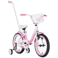 Jalgratas Tabou Miss Alu 16 pink-white