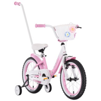 Jalgratas Tabou Miss Alu 16 pink-white Jalgratas Tabou Miss Alu 16 pink-white