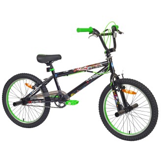 Jalgratas Karbon BMX 20 black-green Jalgratas Karbon BMX 20 black-green