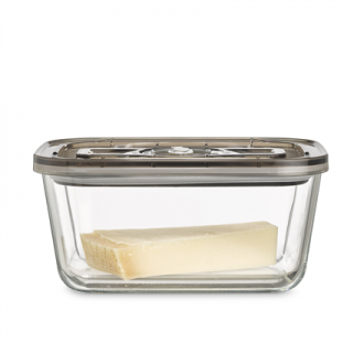Caso VacuBoxx Eco L Glass vacuum container with plastic lid, 1.5 L Caso VacuBoxx Eco L Glass vacuum container with plastic lid, 1.5 L