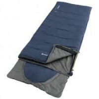 Outwell Contour Lux Sleeping Bag, Right zipper,Deep Blue