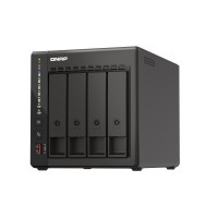 QNAP TS-453E-8G 4-bay desktop NAS, Intel Celeron J6412 4C 2.0GHz, burst 2.6GHz, onboard 8GB RAM, 2 x HDMI 1.4b, 2x M.2 2280 PCIe