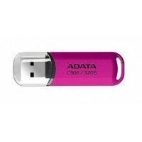 ADATA C906 32GB USB Flash Drive, Pink ADATA