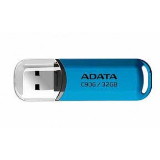 ADATA C906 32GB USB Flash Drive, Blue ADATA ADATA C906 32GB USB Flash Drive, Blue ADATA