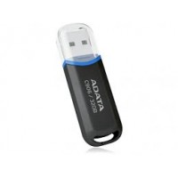 ADATA C906 64GB USB Flash Drive, Black ADATA