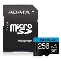 A-DATA 256GB microSDHC Card (Class 10) with 1 Adapter, retail ADATA