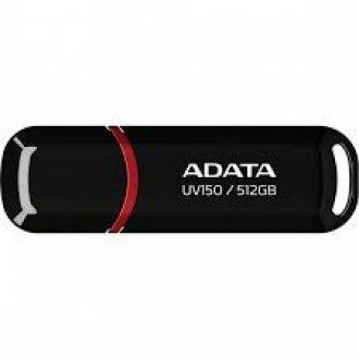 ADATA AUV150 512GB USB Flash Drive, Black ADATA