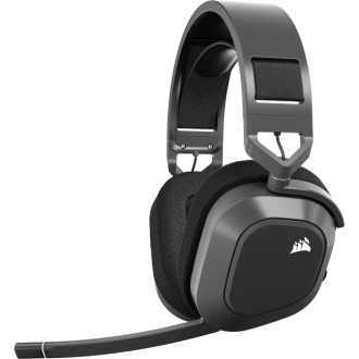 CORSAIR HS80 MAX Gaming Headset, Wireless, Steel Gray CORSAIR HS80 MAX Gaming Headset, Wireless, Steel Gray