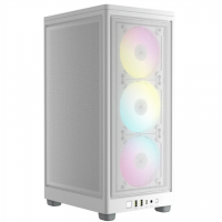 Corsair 2000D RGB AIRFLOW Mini-ITX PC Case, White Corsair