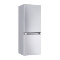 Candy CCG1L314ES Refrigerator, E, Free standing, Combi, Height 144 cm, Fridge net 109 L, Freezer net 48 L, Silver