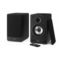 Sharp CP-SS30 Bookshelf Speakers, Black