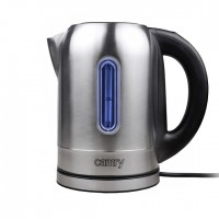 Camry Electric Water Kettle CR 1253 With electronic control, Stainless steel, Stainless steel, 2200 W, 360 rotational base, 1.7 
