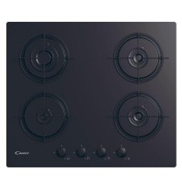 Candy CVW6BB Hob, Gas, Width 59,5 cm, 4 cooking zones, Mechanic control, Black