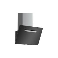 Bosch DWK67EM60 Wall-mounted Hood, D, Width 60 cm, Max extraction power 399 m3/h, Boost position 669 m3/h, Black