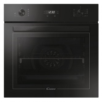 Candy FCM996NRL Oven, Multifunctional + Steam, Capacity 70, Mechanical control with digital clock, Black