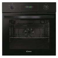 Candy FIDCP N615 L Oven, Conventional + Fan, Capacity 65, Mechanical control with digital clock, Black