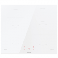Gorenje GI6401WSC Hob, Induction, Width 59,5 cm, 4 cooking zones, Touch Control, White