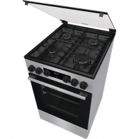 Gorenje GK5C40SH Cooker, Gas hob, Electric oven, Width 50 cm, Silver