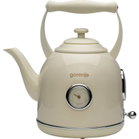 Gorenje K17CLIN Kettle, Electric, Capacity 1.7 L, Power 2000 W, Plastic/metal, Ivory